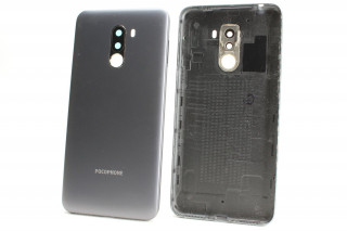 Задняя крышка Xiaomi Pocophone F1, черный, К-2