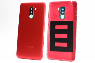 Задняя крышка Xiaomi Pocophone F1, красный, К-2
