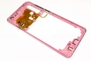 Средняя часть корпуса Samsung A920F Galaxy A9 (2018), розовый, оригинал