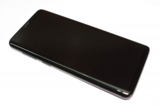 Дисплей Samsung G965F Galaxy S9 Plus, черный, оригинал, снятый с нового телефона