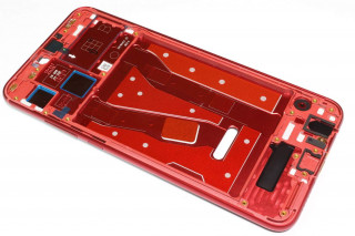 Рамка дисплея Honor 8X (JSN-L21), красный, К-2