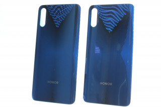Задняя крышка Honor 9X (HLK-AL00), для версии с боковым сканером отпечатка, синий, К-1