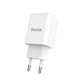 СЗУ HOCO C62A Victoria, 2.1A, белый, двойной USB