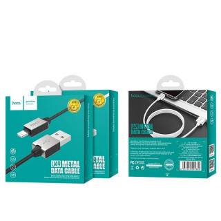 Кабель USB - Lightning HOCO U49, 2.4А, 120см, черный