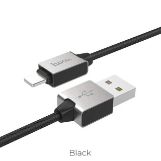Кабель USB - Lightning HOCO U49, 2.4А, 120см, черный