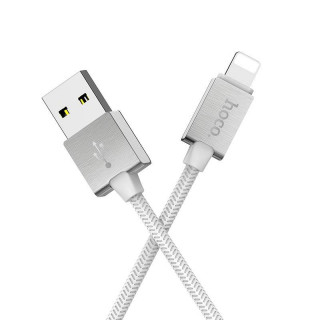 Кабель USB - Lightning HOCO U49, 2.4А, 120см, белый