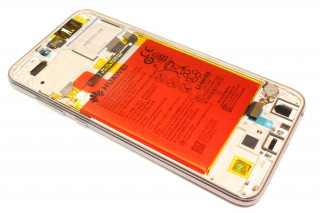 Дисплей Honor 9 Lite (LLD-L31), в рамке, с аккумулятором, серый, оригинал
