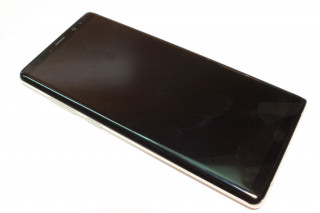 Дисплей Samsung N950F Galaxy Note 8 в рамке, золото, оригинал, снятый с нового телефона