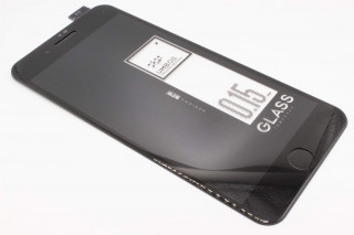 Защитное стекло iPhone 6, 6s, черное, ультратонкое, 0,15мм