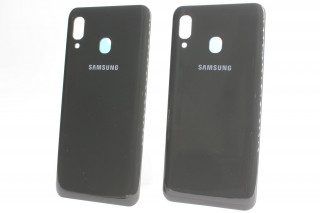 Задняя крышка Samsung A205 Galaxy A20, черный, К-2
