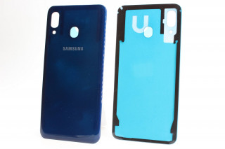 Задняя крышка Samsung A205 Galaxy A20, синий, К-1