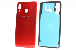 Задняя крышка Samsung A205 Galaxy A20, красный, К-2
