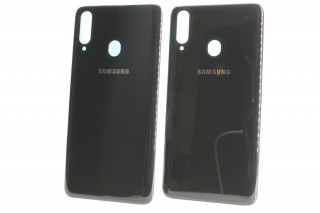 Задняя крышка Samsung A207 Galaxy A20s, черный, К-1