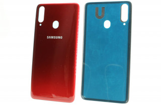 Задняя крышка Samsung A207 Galaxy A20s, красный, К-1