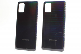 Задняя крышка Samsung A315 Galaxy A31, черный, К-1