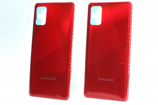 Задняя крышка Samsung A415 Galaxy A41, красный, К-2