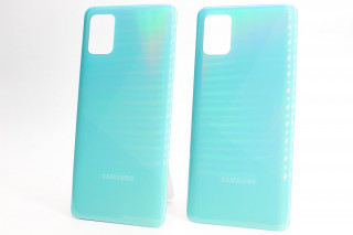 Задняя крышка Samsung A515 Galaxy A51, бирюзовый, К-2