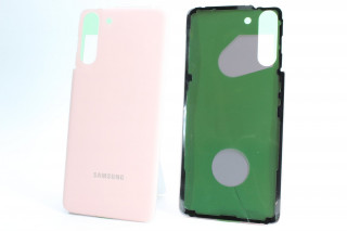 Задняя крышка Samsung SM-G991 Galaxy S21, розовый, К-2