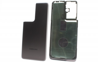 Задняя крышка Samsung SM-G998 Galaxy S21 Ultra, черный, К-2
