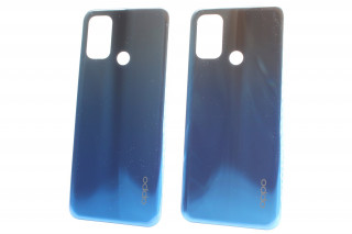 Задняя крышка Oppo A53 (CPH2127), голубой, К-2