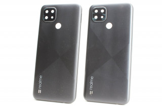 Задняя крышка Realme C21 (RMX3201), черный, К-2