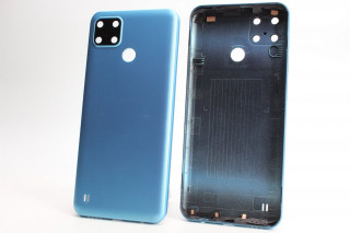 Задняя крышка Realme C25s, голубой, К-2