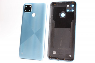 Задняя крышка Realme C21Y (RMX3261, RMX3263), голубой, К-2