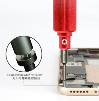 Отвертка Mechanic iShell 3D Mortar Mini, пятилучевая, 0.8 для разбора iPhone