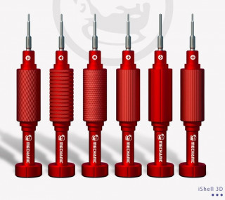 Отвертка Mechanic iShell 3D Mortar Mini, выпуклая крестовая 2.5 для разбора iPhone