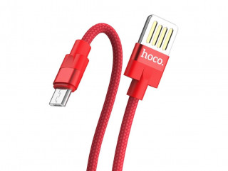 Кабель USB - micro USB HOCO U55, 120см, красный