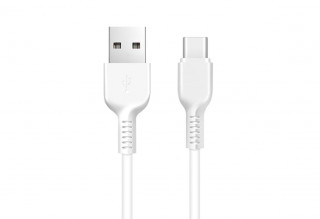 Кабель USB - Type-C HOCO X13, 3A, 100см, белый