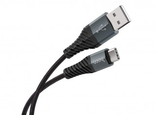 Кабель USB - Type-C HOCO X38, 100см, черный
