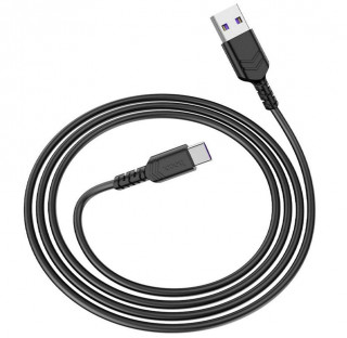 Кабель USB - Type-C HOCO X62, 5A, 100см, черный