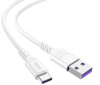 Кабель USB - Type-C HOCO X62, 5A, 100см, белый