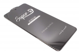 Защитное стекло Samsung G990F Galaxy S21 FE, черное, MTB Super-D