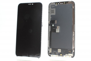 Дисплей iPhone X, черный, экран OLED (GX New), К-2