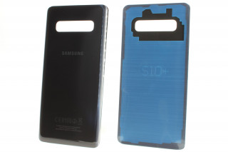 Задняя крышка Samsung SM-G975 Galaxy S10 Plus, черный, К-2