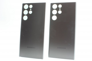 Задняя крышка Samsung S908B Galaxy S22 Ultra, серебристый, К-2