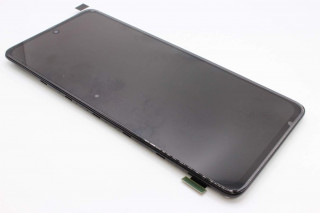 Дисплей Samsung A515F/DSN Galaxy A51, OLED, full size, в рамке, К-1