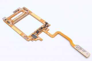 Шлейф Samsung E360 с компонентами