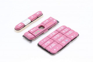 Nokia 3250 - клавиатура, цвет розовый