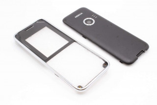 Nokia 3500 classic - панели, передняя серая, задняя черная ST
