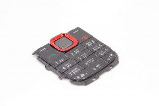 Nokia 5130 - клавиатура, цвет черный-красный