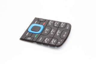 Nokia 5320 - клавиатура, цвет черный+синий, ориг