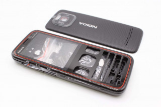 Nokia 5630 - корпус, цвет черный+красный