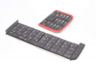 Nokia 5730 - клавиатура черная-красная