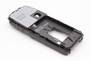 Nokia 6020 - средняя часть в сборе с микроф, разъемом, звонком, кнопками гром, окошком IR, кнопкой, оригинал