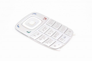 Nokia 6101 - клавиатура, цвет серый+белый