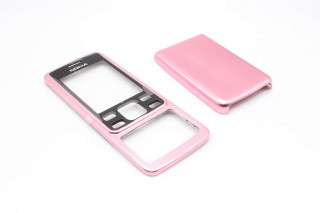 Nokia 6300 - панели передняя и АКБ, цвет розовый