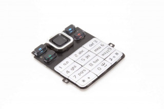 Nokia 6300 - клавиатура, цвет серый, англ